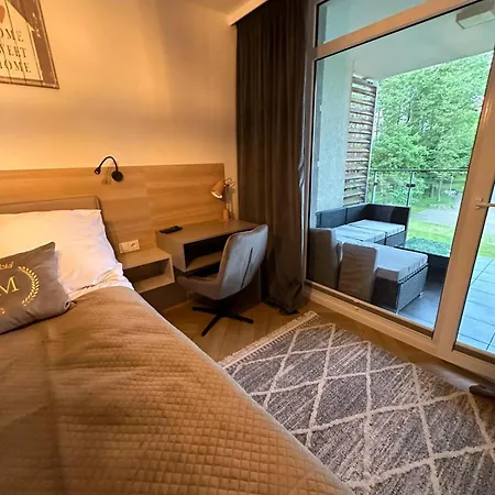 Blue Mare Polanki 350m Beach, Garaz, Rowery Apartment