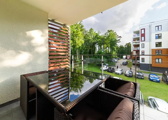 Blue Mare Polanki Komfort, 350m Beach, Garaz, Rowery Apartment *