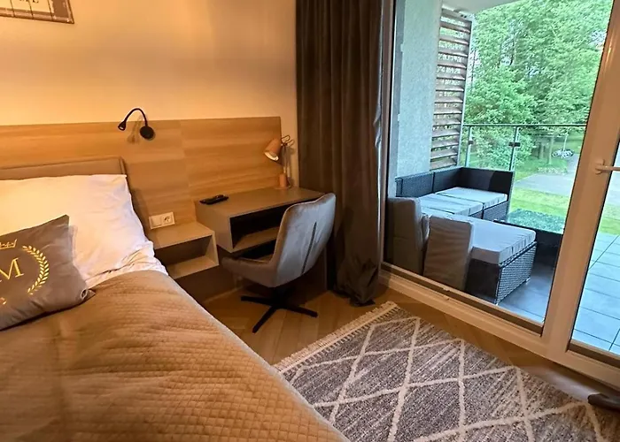 Blue Mare Polanki Komfort, 350m Beach, Garaz, Rowery Apartment