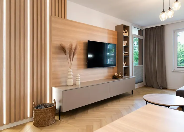 Blue Mare Polanki Komfort, 350m Beach, Garaz, Rowery Apartment *