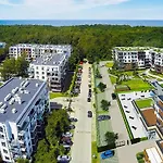 Blue Mare Polanki Komfort, 350m Beach, Garaz, Rowery Apartamento