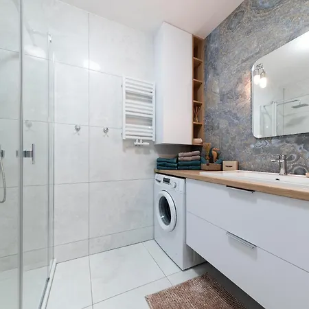 Blue Mare Polanki Komfort, 350m Beach, Garaz, Rowery Apartamento Kołobrzeg