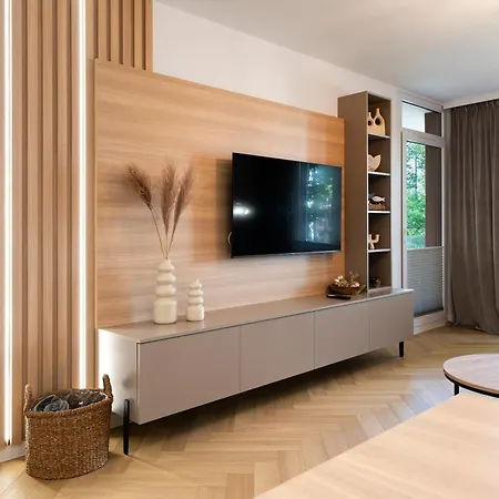 Blue Mare Polanki Komfort, 350m Beach, Garaz, Rowery Apartamento *