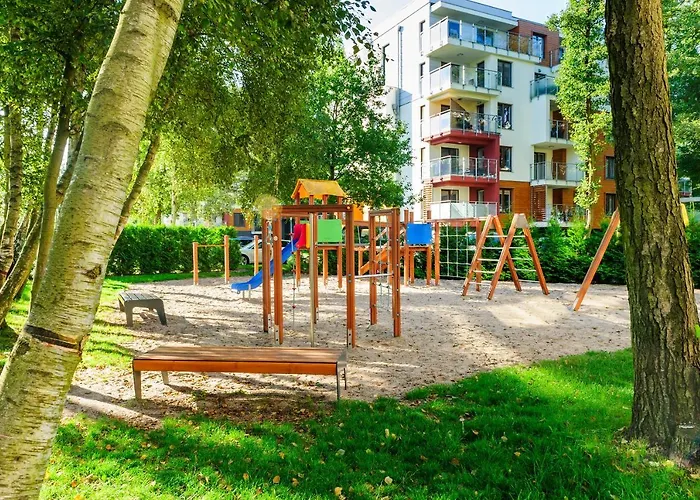 Blue Mare Polanki Komfort, 350m Beach, Garaz, Rowery דירה *