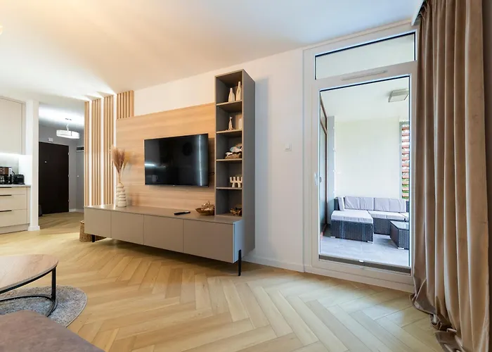 Apartamento Blue Mare Polanki Komfort, 350m Beach, Garaz, Rowery *